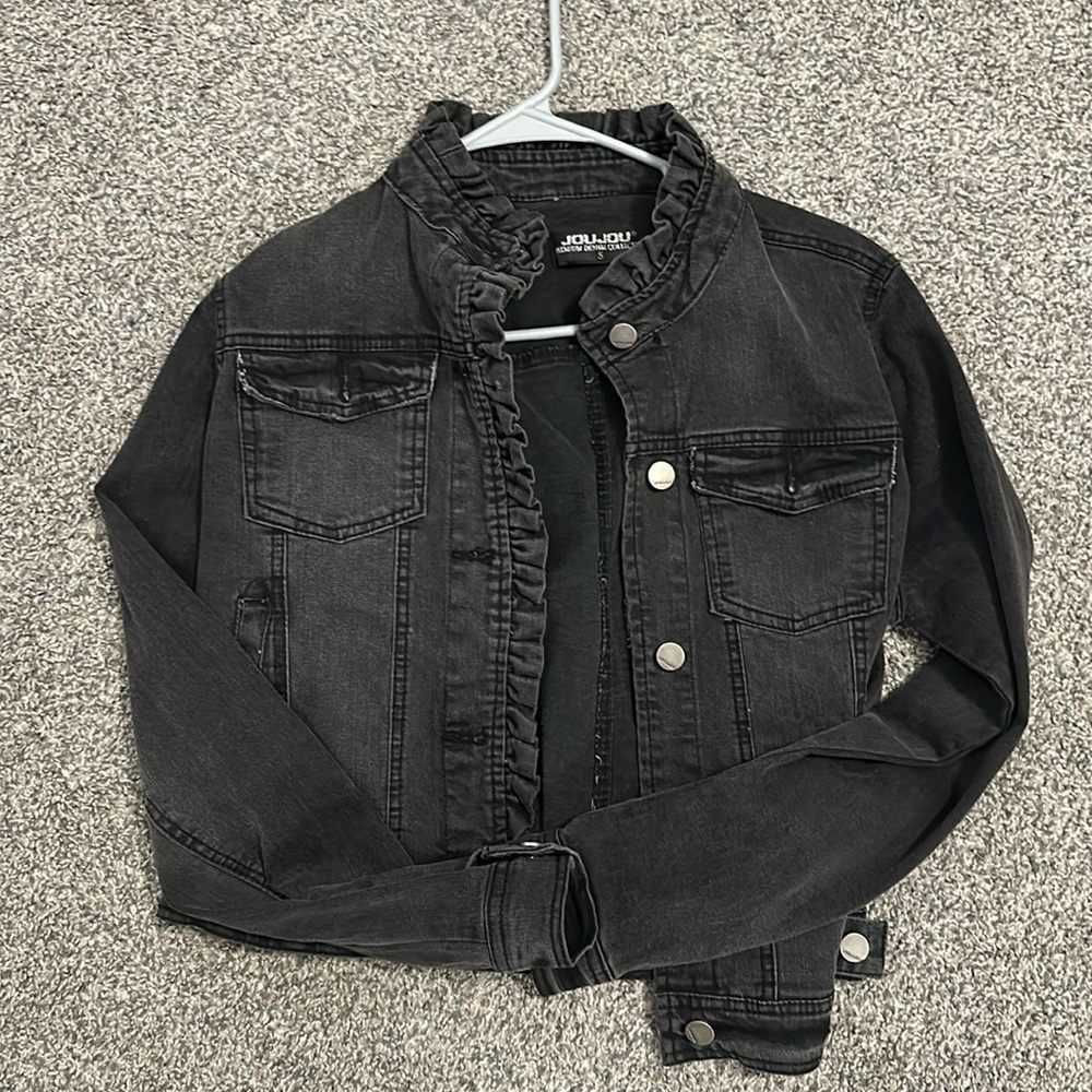 JouJou Black Jean Jacket